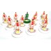 Subbuteo Andrew Table Soccer Ajax 2018-19 Champions League kit on WSB Professional bases 